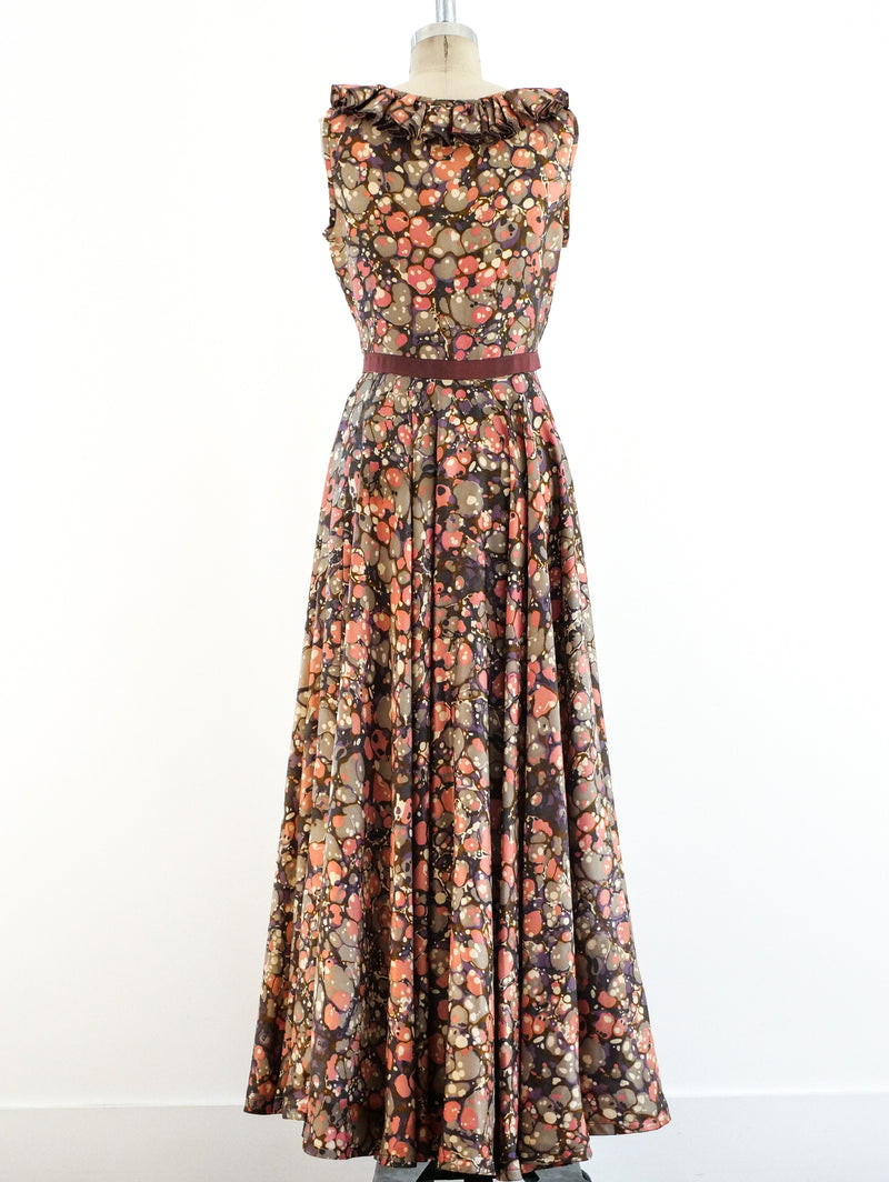 Jean Varon Marble Print Dress Dress arcadeshops.com