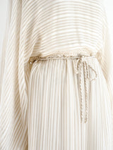 Ivory Silk Chiffon Dress Dress arcadeshops.com