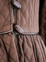 Yves Saint Laurent Quilted Coat Jacket arcadeshops.com