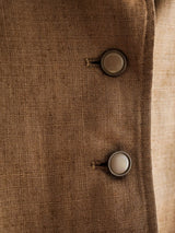 Yves Saint Laurent Short Sleeve Linen Jacket Jacket arcadeshops.com