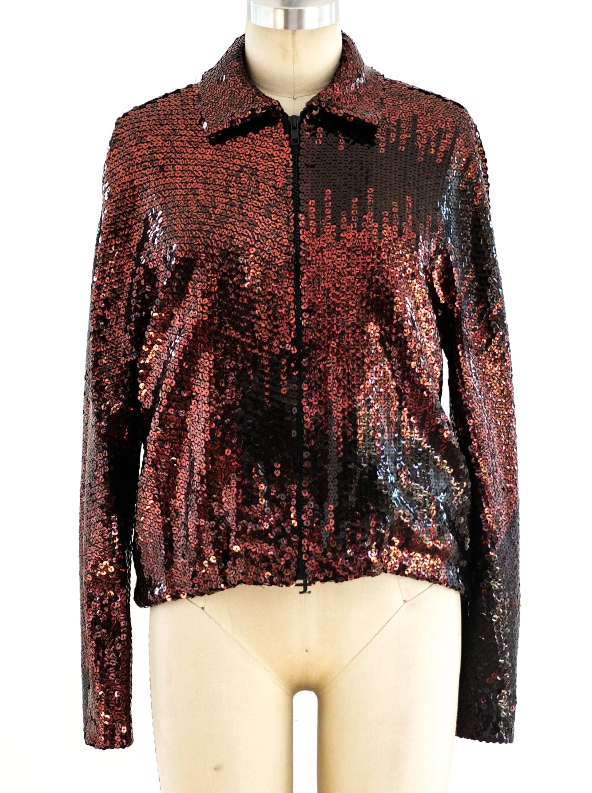 Eve and Milo Girls Sequin Bomber Jacket - Multi | very.co.uk