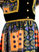 Scarf Print Maxi Dress Dress arcadeshops.com