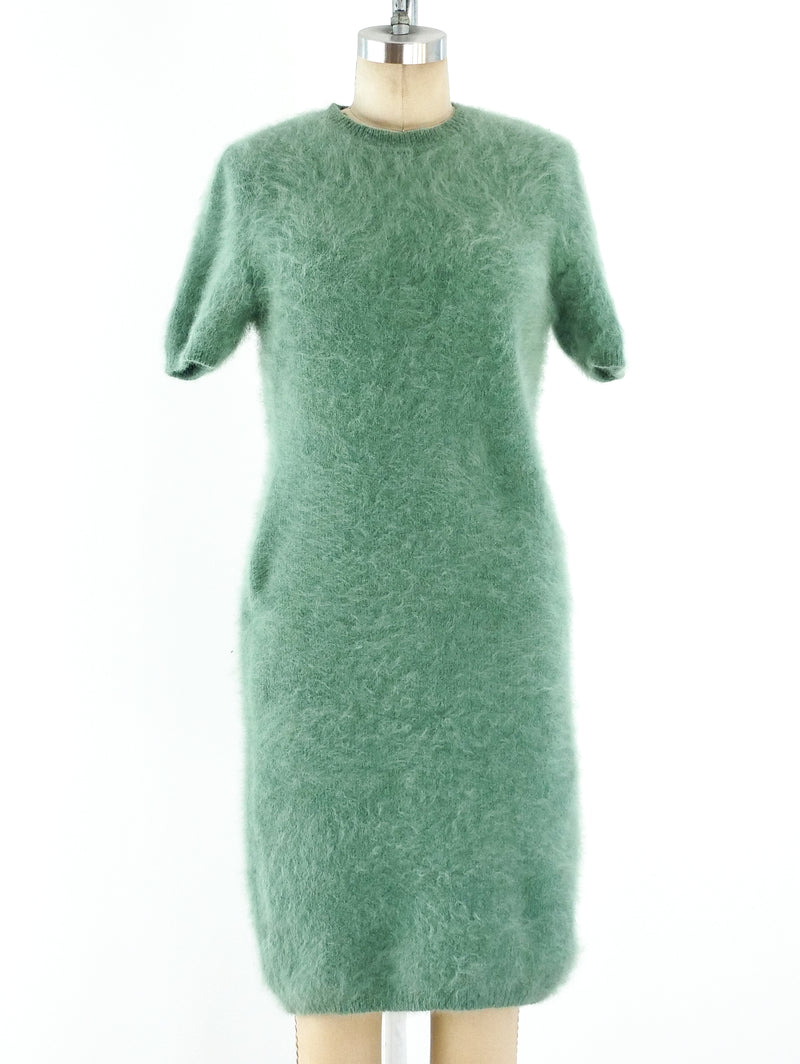 Mint Ferragamo Angora Sweater Dress Dress arcadeshops.com