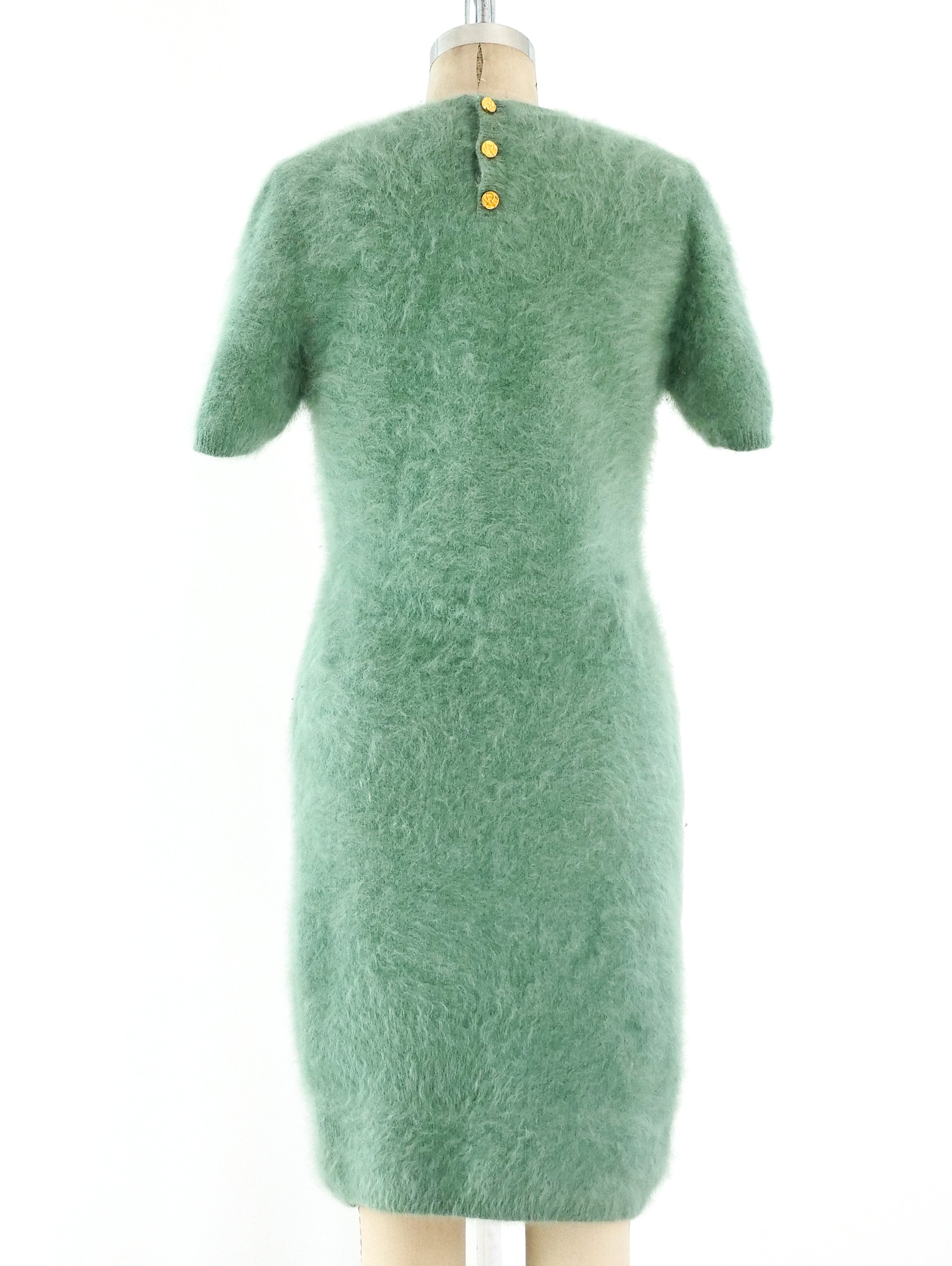 Mint Ferragamo Angora Sweater Dress