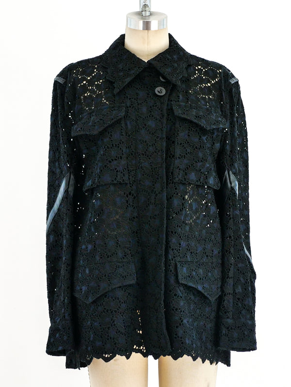 Black Lace Jacket Jacket arcadeshops.com
