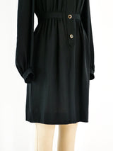 Yves Saint Laurent Smocked Shirt Dress Dress arcadeshops.com