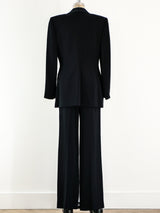 Gianfranco Ferre Black Pant Suit Suit arcadeshops.com