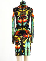 Jean Paul Gaultier Butterfly Print Ensemble Suit arcadeshops.com