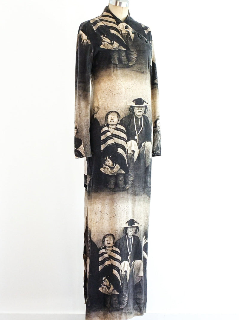1996 Alexander McQueen Blind Colony Dress 1996 Alexander McQueen Blind Colony Dress