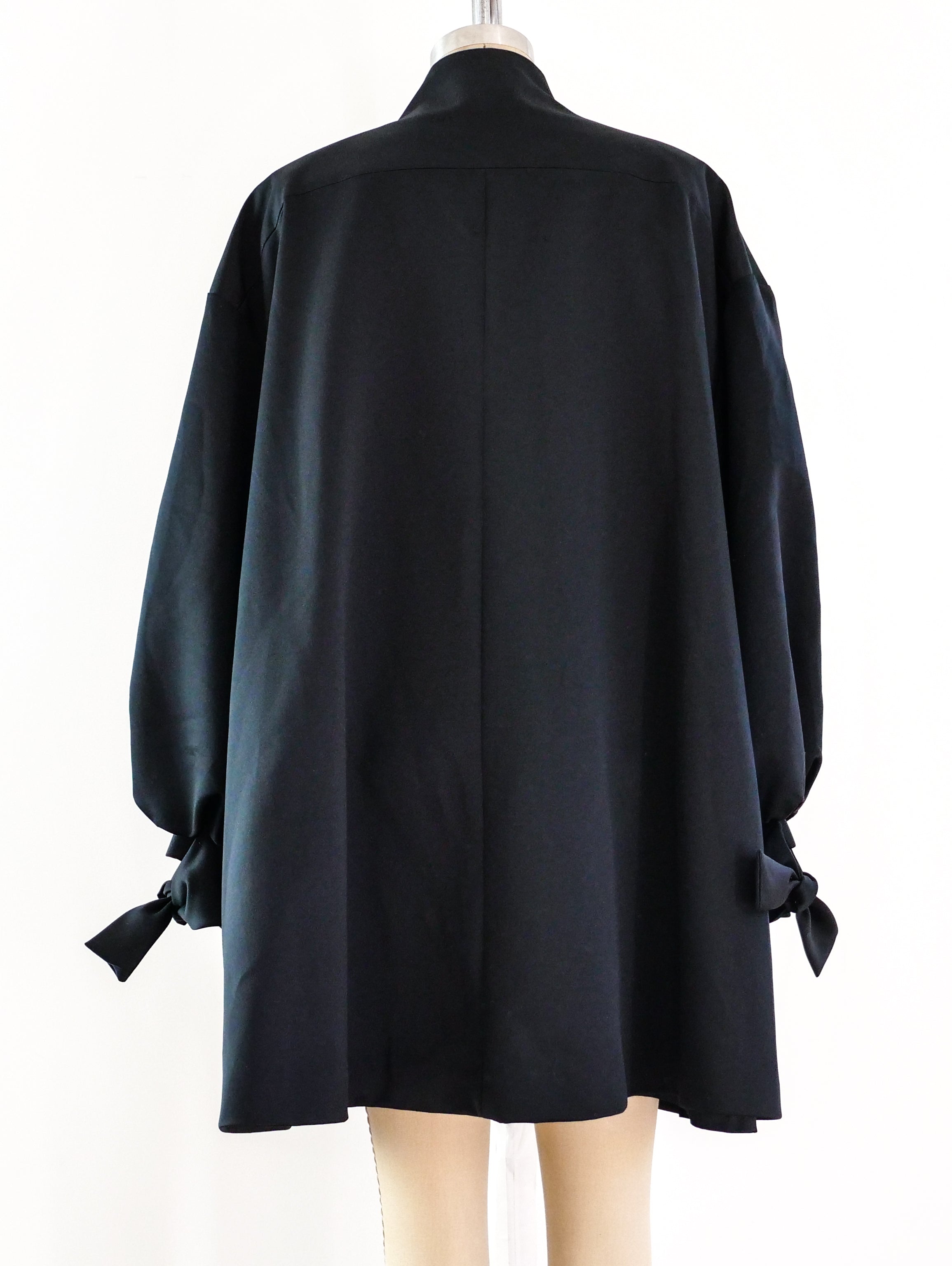 Victor Costa Satin Opera Coat