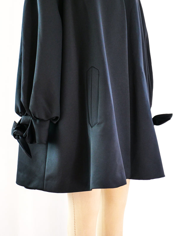 Victor Costa Satin Opera Coat Jacket arcadeshops.com
