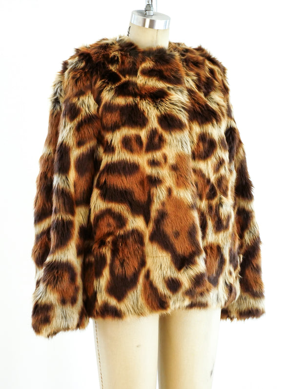 Dries Van Noten Faux Fur Jacket Jacket arcadeshops.com