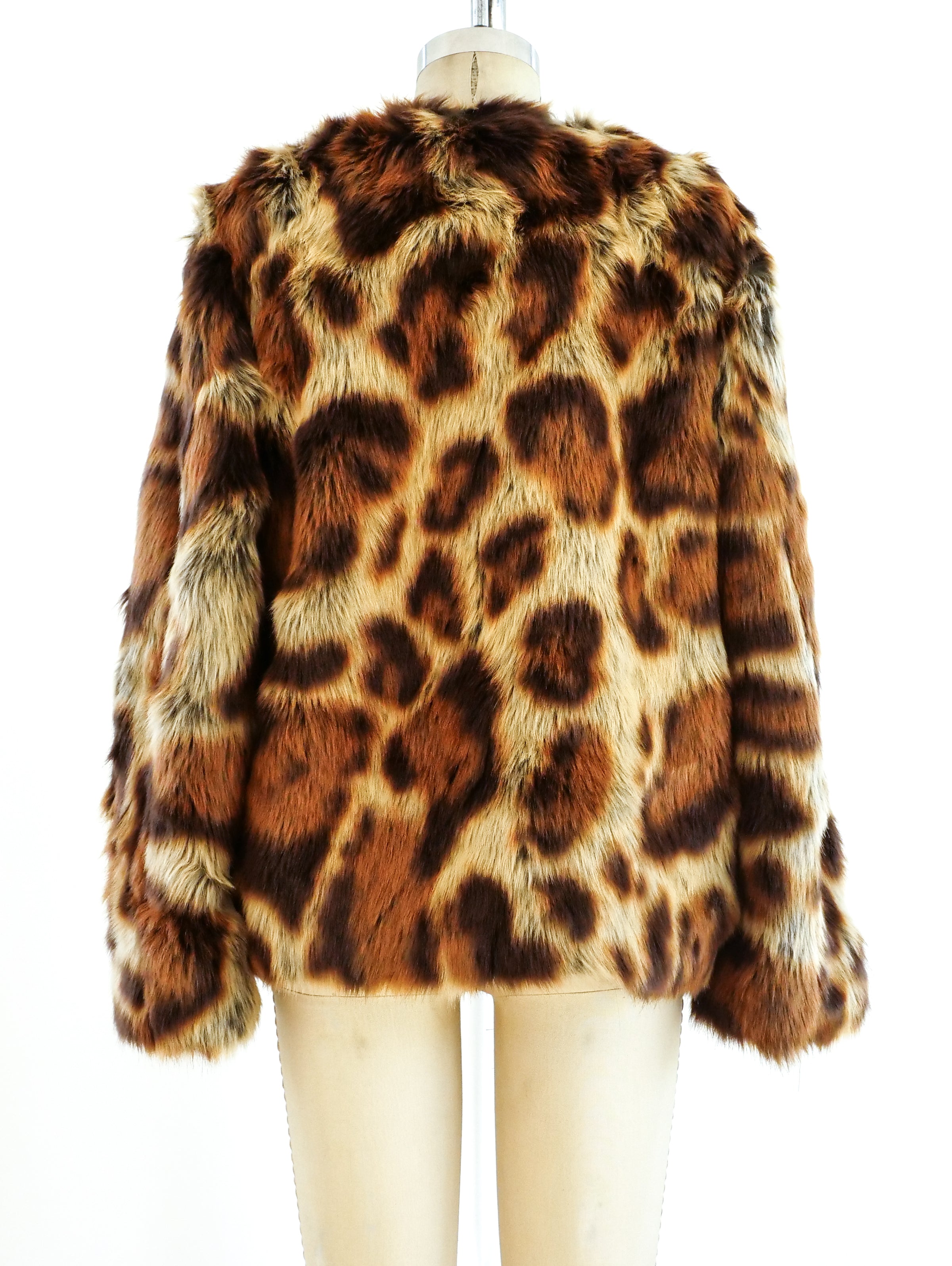 Dries Van Noten Faux Fur Jacket