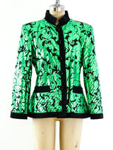 Yves Saint Laurent Chinese Collection Quilted Jacket Jacket arcadeshops.com