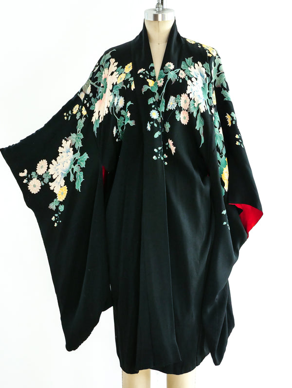1920's Reversible Floral Kimono Jacket arcadeshops.com