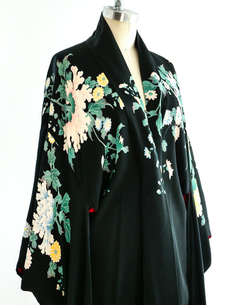 1920's Reversible Floral Kimono Jacket arcadeshops.com