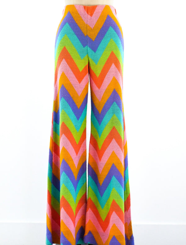 Alley Cat Rainbow Striped Pants Bottom arcadeshops.com