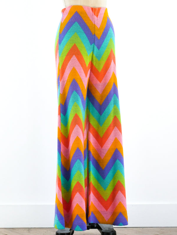 Alley Cat Rainbow Striped Pants Bottom arcadeshops.com