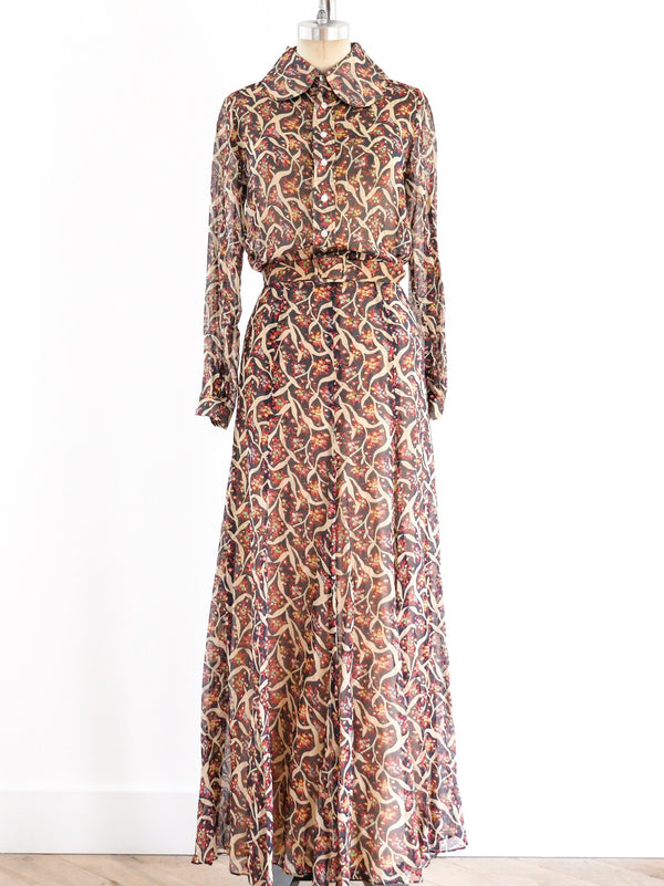 Geoffrey Beene Floral Skirt Ensemble Suit arcadeshops.com