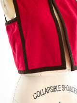 Yves Saint Laurent Felted Wool Vest Jacket arcadeshops.com