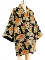 Metallic Butterfly Brocade Kimono Jacket Jacket arcadeshops.com