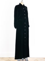 Calvin Klein Silk Velvet Maxi Dress Dress arcadeshops.com