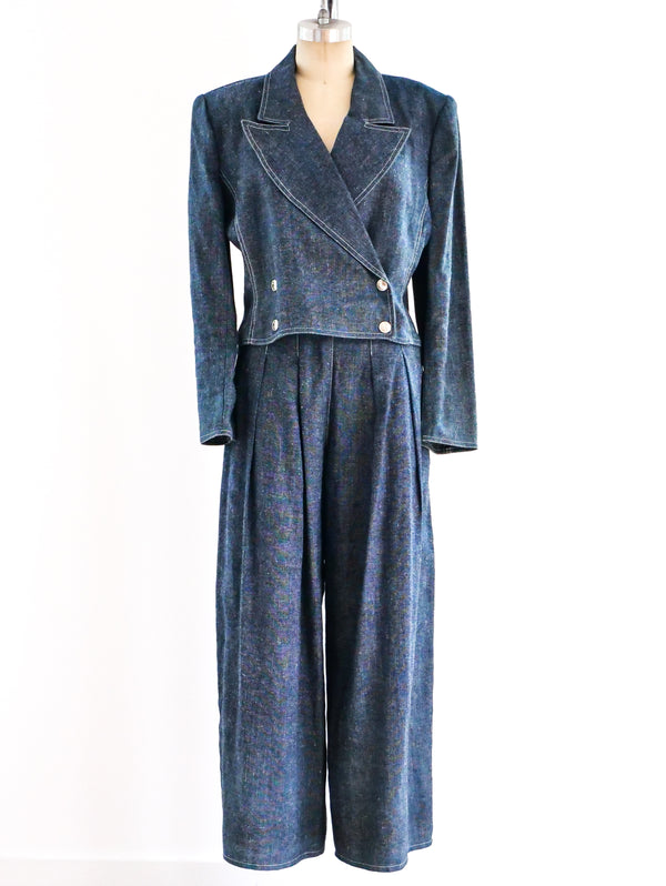 Sonia Rykiel Chambray Pant Suit Suit arcadeshops.com
