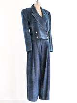 Sonia Rykiel Chambray Pant Suit Suit arcadeshops.com