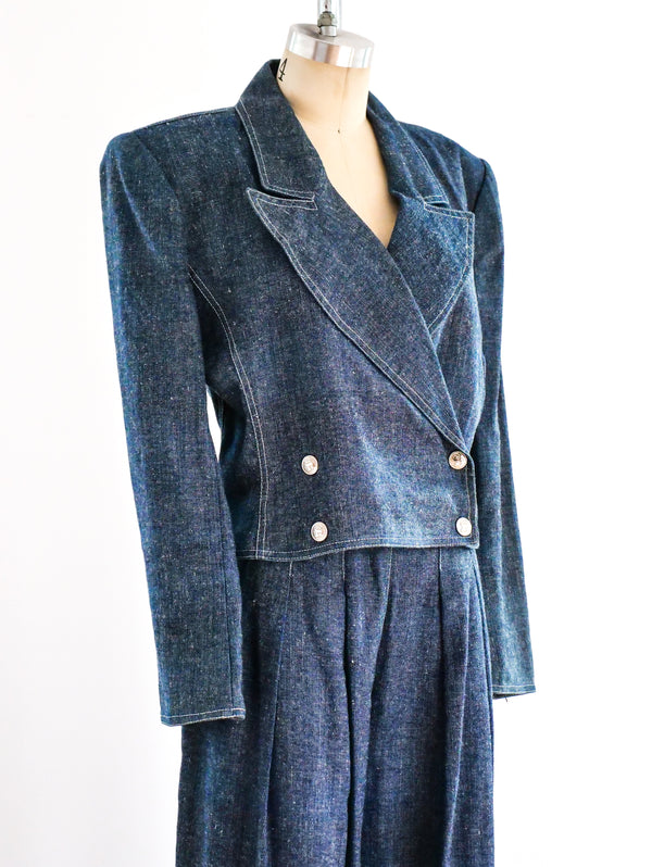 Sonia Rykiel Chambray Pant Suit Suit arcadeshops.com
