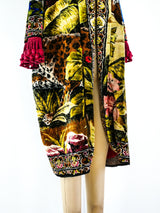 Leopard Tapestry Carpet Coat Jacket arcadeshops.com