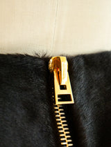 Tom Ford Cow Print Ponyhair Skirt Skirt arcadeshops.com