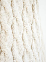 Cable Knit Cropped Sweater Top arcadeshops.com