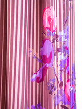 Hanae Mori Floral Chiffon Gown Dress arcadeshops.com