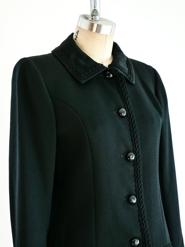 Yves Saint Laurent Soutache Trim Jacket Jacket arcadeshops.com