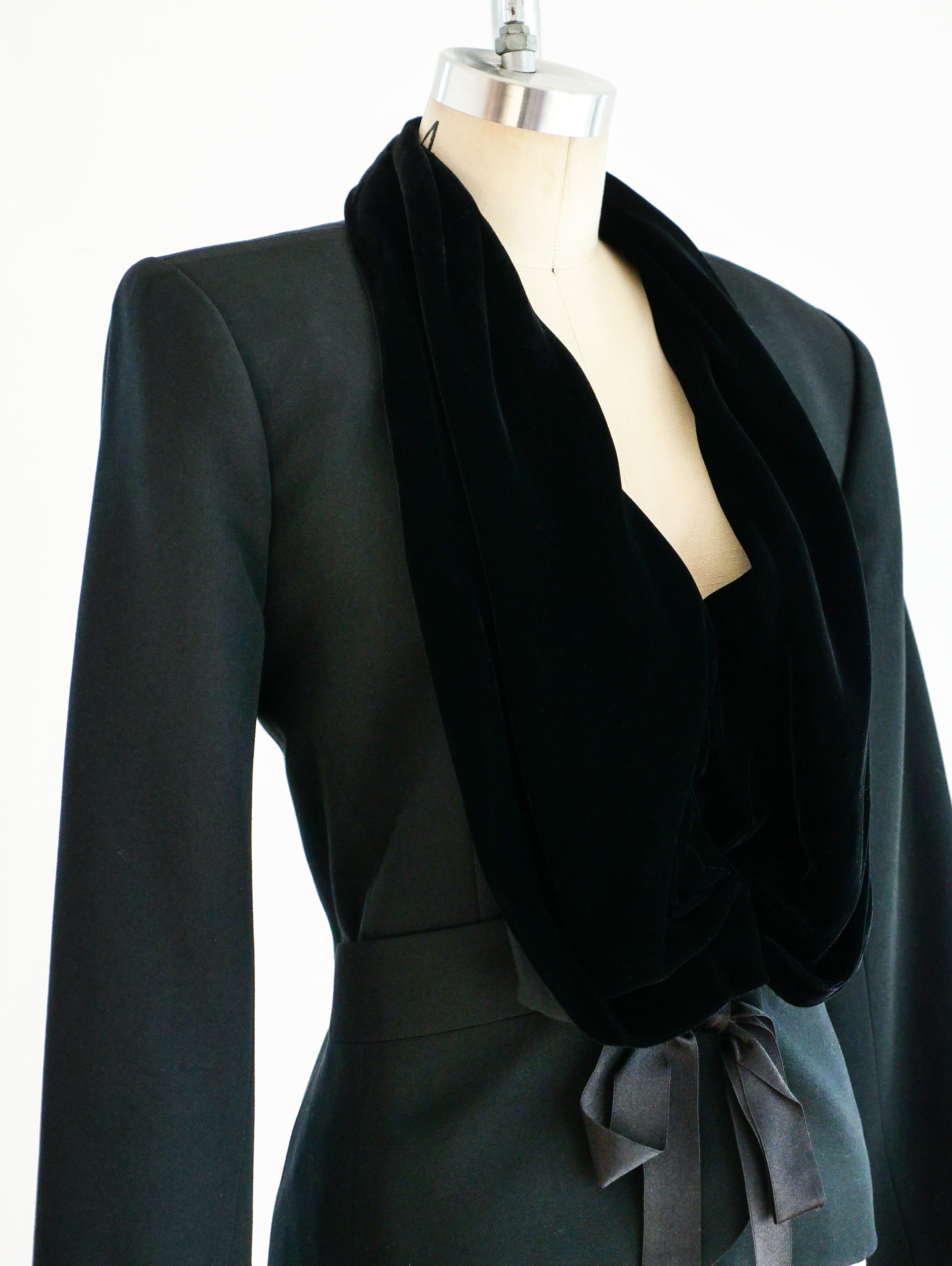 Yves Saint Laurent Shawl Collar Jacket Yves Saint Laurent Shawl Collar Jacket