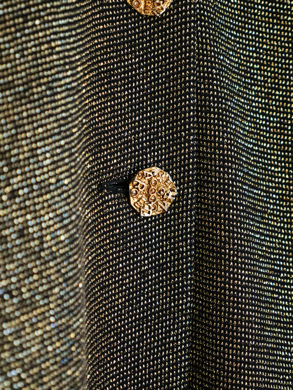 Christian Lacroix Metallic Babydoll Jacket Jacket arcadeshops.com