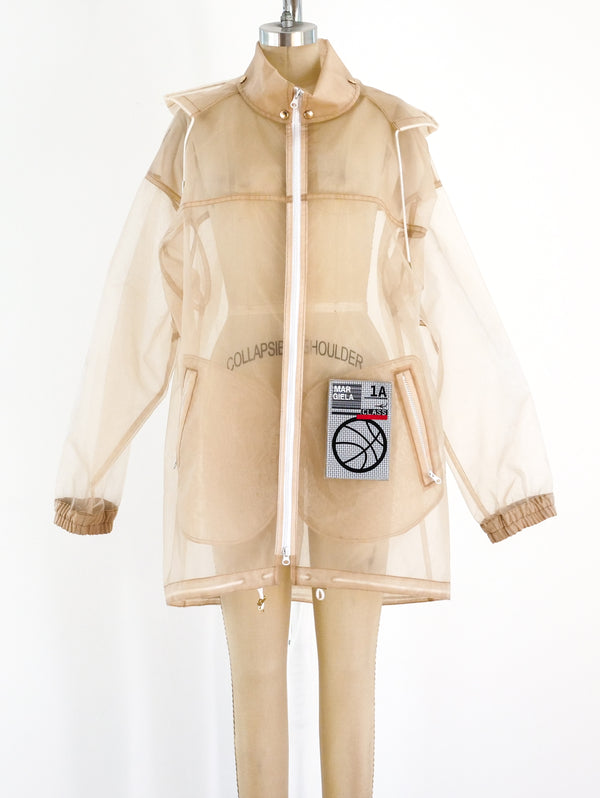 Maison Margiela Sheer Hooded Jacket Jacket arcadeshops.com