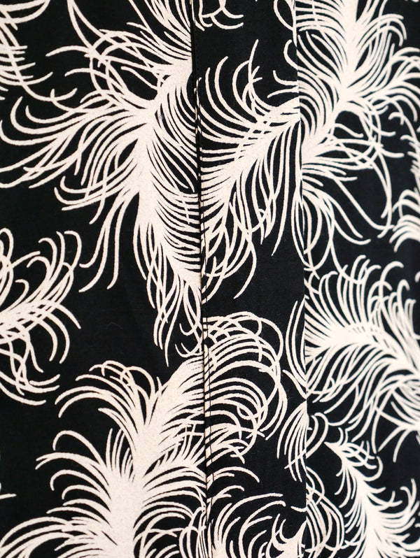Norma Kamali Feather Printed Dress Dress arcadeshops.com