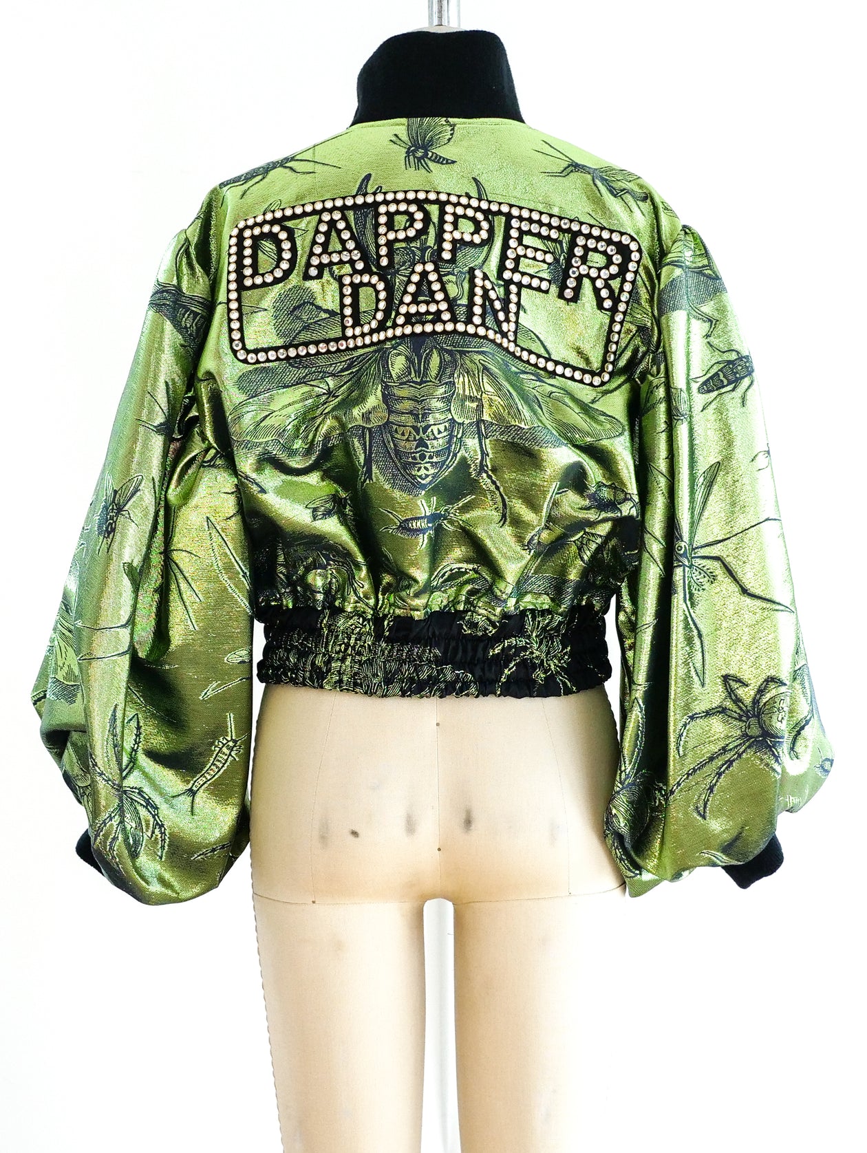 Gucci Dapper Dan Metallic Jacket