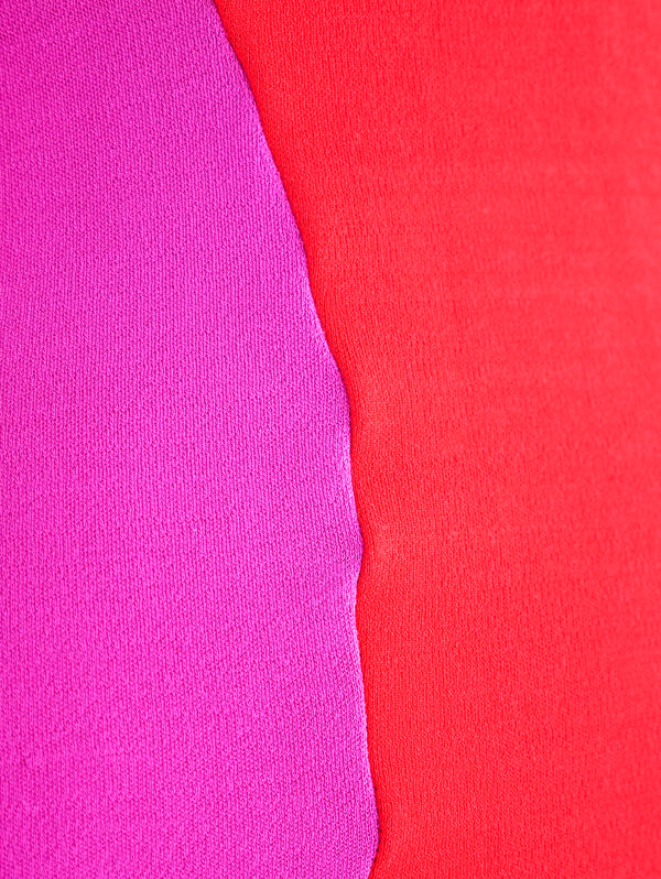 Liza Bruce Colorblock Stretch Top Top arcadeshops.com