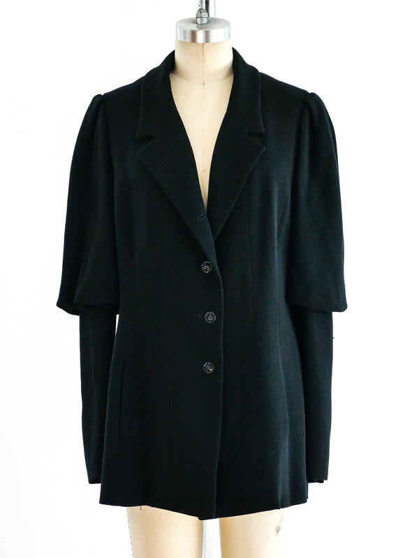 Chloe Puff Sleeve Blazer Jacket arcadeshops.com