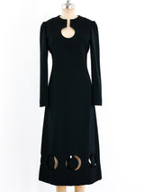 Pierre Cardin Cutout Midi Dress Dress arcadeshops.com
