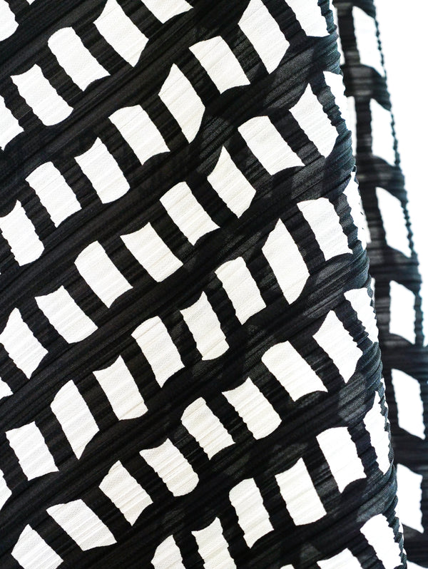 Issey Miyake Printed One Shoulder Dress Dress arcadeshops.com