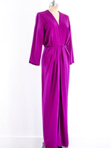 Yves Saint Laurent Amethyst Gown Dress arcadeshops.com