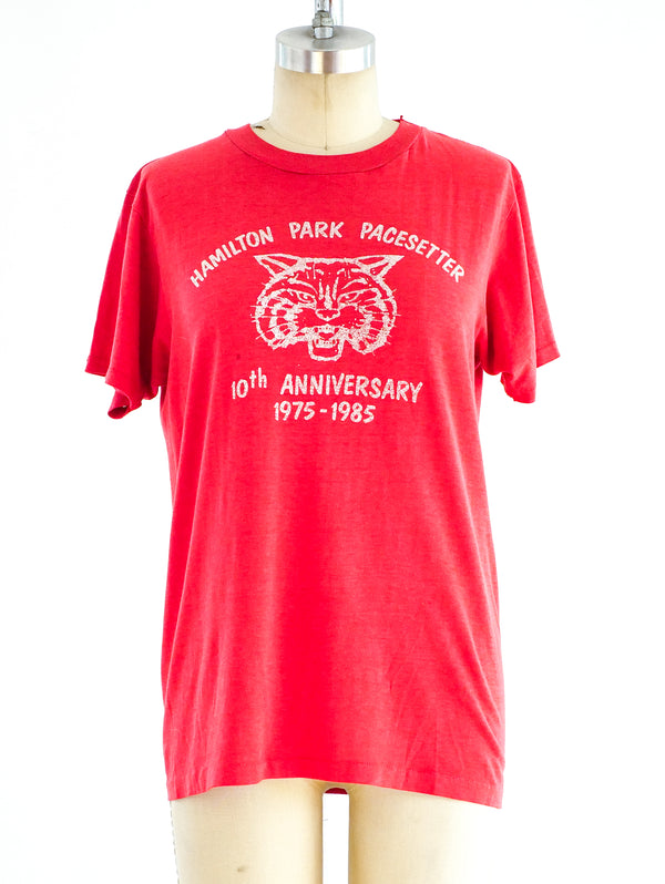 Tiger School Graphic Tee T-shirt arcadeshops.com