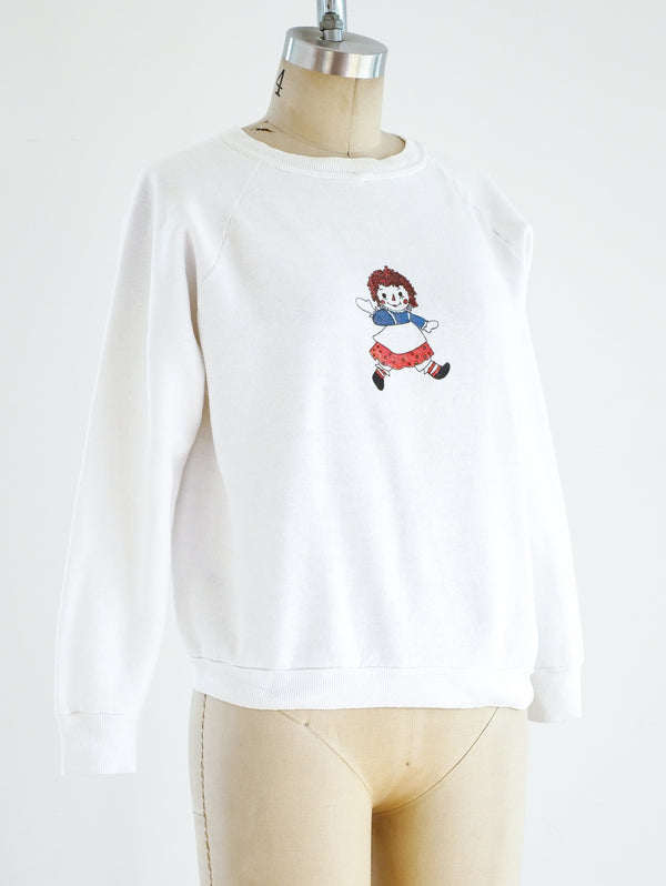 Raggedy Ann Graphic Sweatshirt Tshirt arcadeshops.com