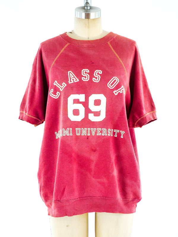 Class of 69 Graphic Sweatshirt T-shirt arcadeshops.com