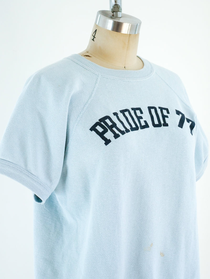 Pride of 77 Short Sleeve Sweatshirt T-shirt arcadeshops.com