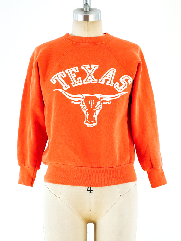 Texas Longhorn Graphic Sweatshirt T-shirt arcadeshops.com