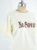 No Sweat Graphic Sweatshirt T-shirt arcadeshops.com